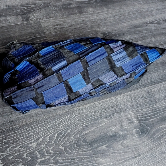 Rare Kao Pao Shu blue and black Charlie bag - Picture 6 of 14